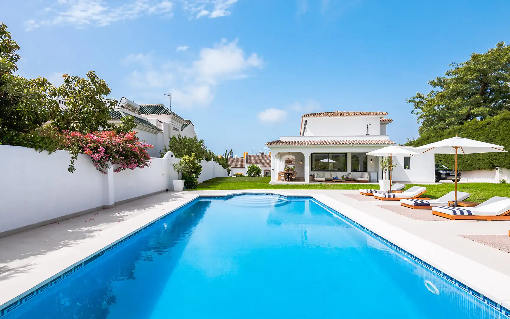 Jardín de Casa o chalet en venta en Marbella con Aire acondicionado, Jardín privado y Terraza