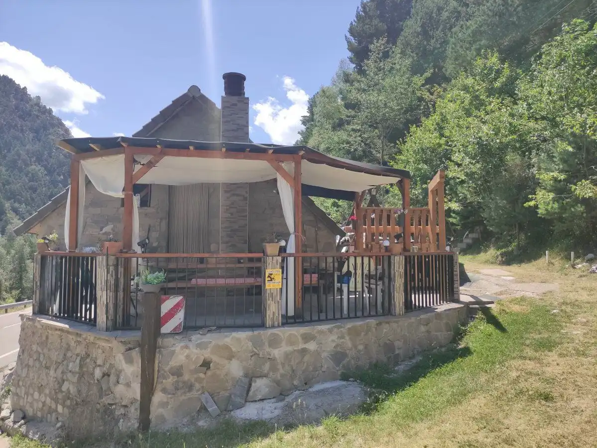 Terraza de Casa o chalet en venta en Bielsa con Calefacción, Jardín privado y Terraza