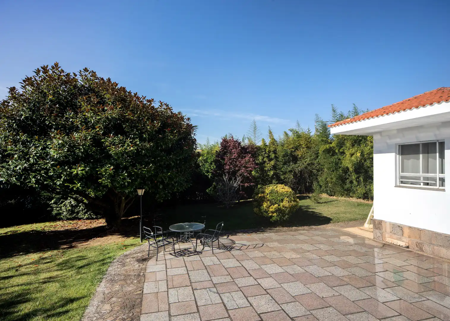 Jardín de Casa o chalet en venta en Oleiros con Jardín privado