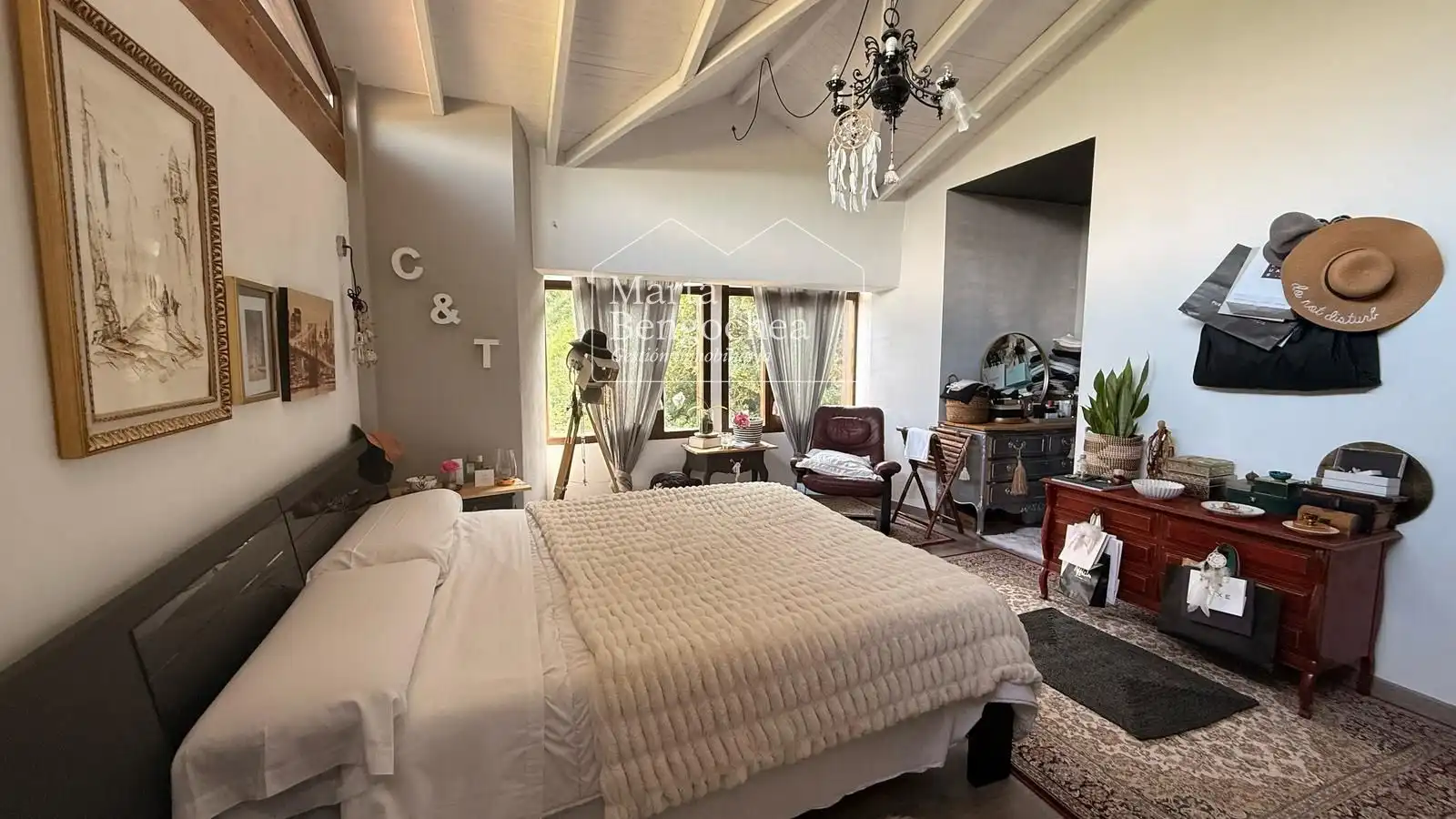 Bedroom of Houses for sale in Condado de Treviño  with Heating, Terrace and Furnished