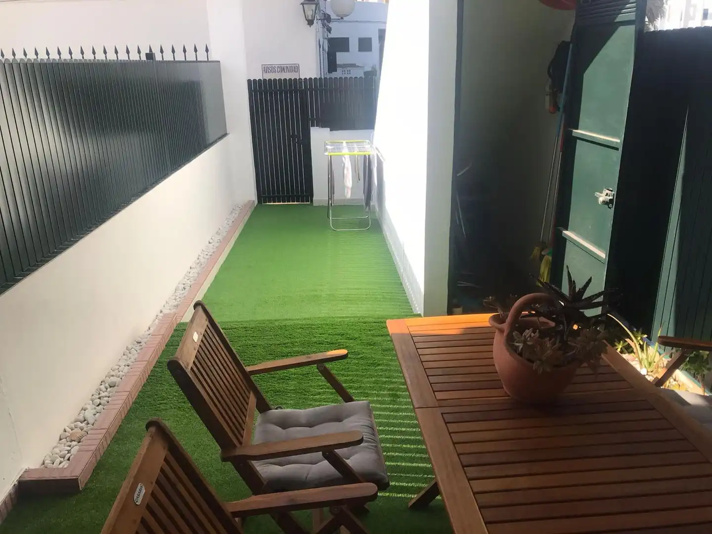 Terraza de Apartamento en venta en El Portil con Terraza, Amueblado y Piscina comunitaria