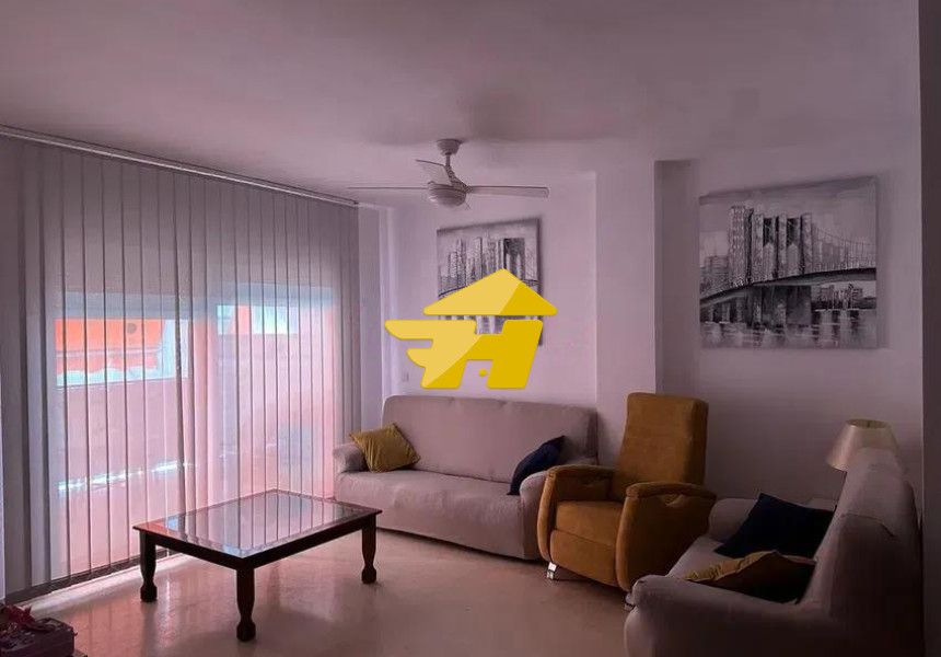 Living room of Flat to rent in Fuengirola  with Air Conditioner, Private garden and Swimming Pool