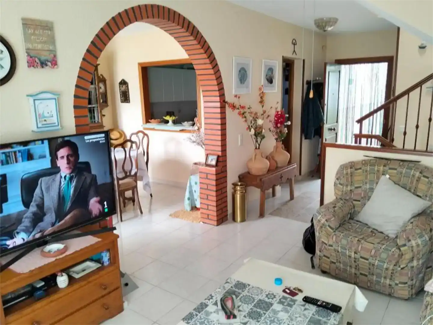 Sala d'estar de Casa adosada en venda en Cabo de Gata amb Balcó