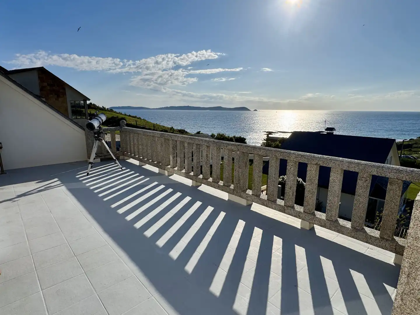 Terraza de Casa o chalet en venta en Sanxenxo con Calefacción, Jardín privado y Terraza