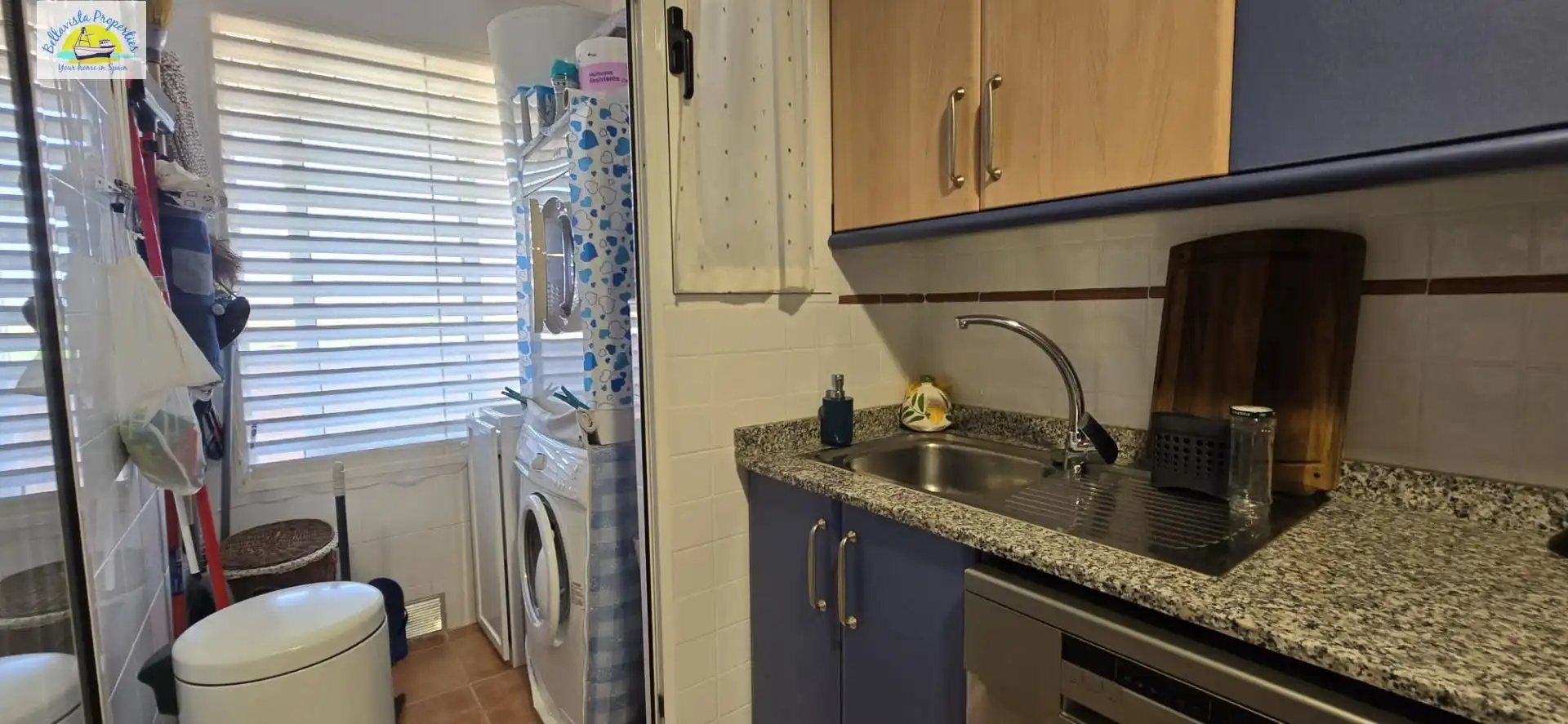 Cuina de Apartament en venda en Cartagena amb Moblat, Balcó i Alarma