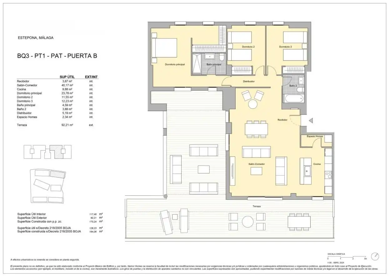 Wohnung mit Terrasse zum Verkauf in Calle Villa Borghese, imagen 10