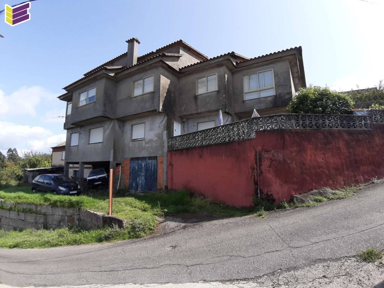 Exterior view of Duplex for sale in Redondela  with Heating, Private garden and Storage room