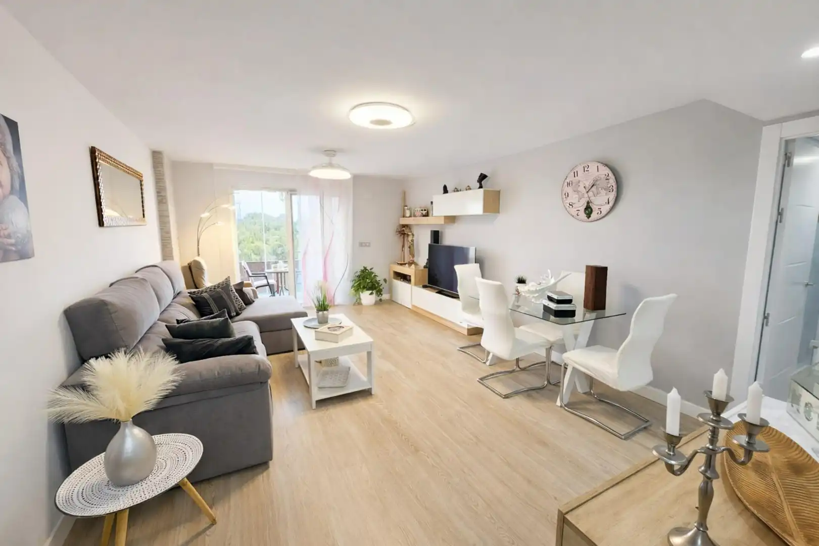 Sala d'estar de Pis en venda en Málaga Capital amb Jardí privat, Terrassa i Traster