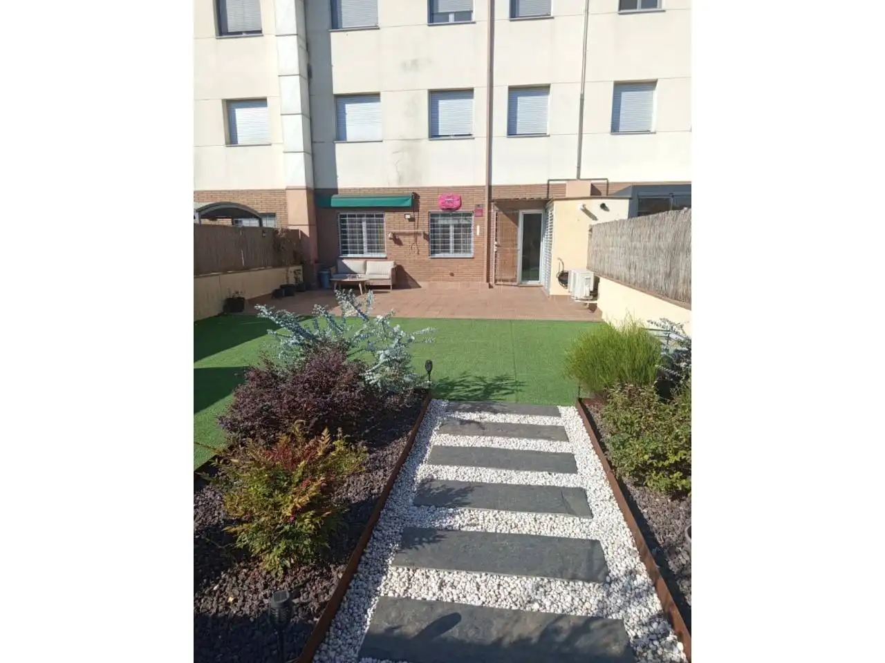 Terrace of Flat for sale in La Roca del Vallès  with Air Conditioner, Heating and Private garden