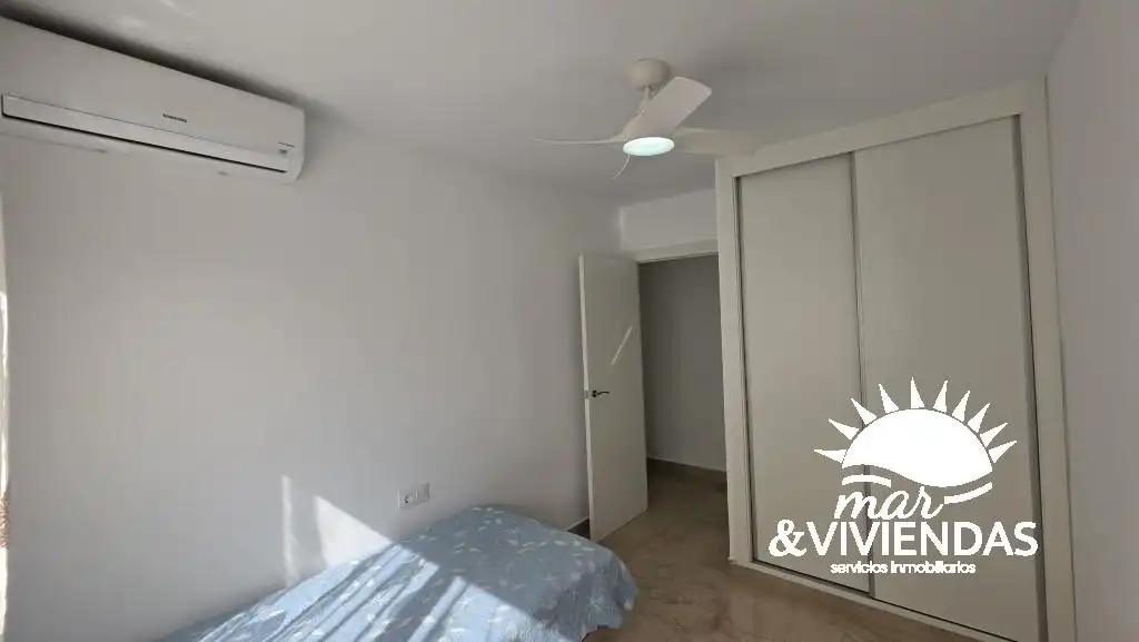 Bedroom of Flat for sale in Garrucha  with Air Conditioner, Heating and Terrace