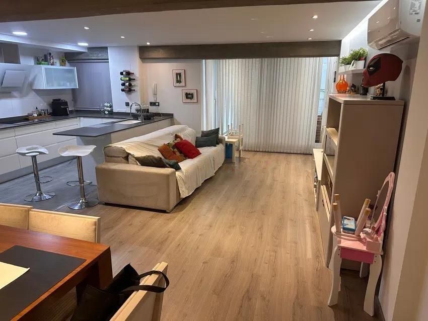 Sala d'estar de Pis en venda en Benifaió amb Aire condicionat, Terrassa i Traster