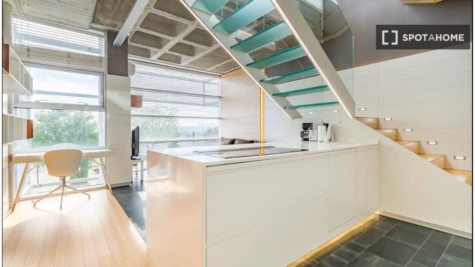 Kitchen of Flat to rent in Las Rozas de Madrid  with Air Conditioner, Heating and Furnished