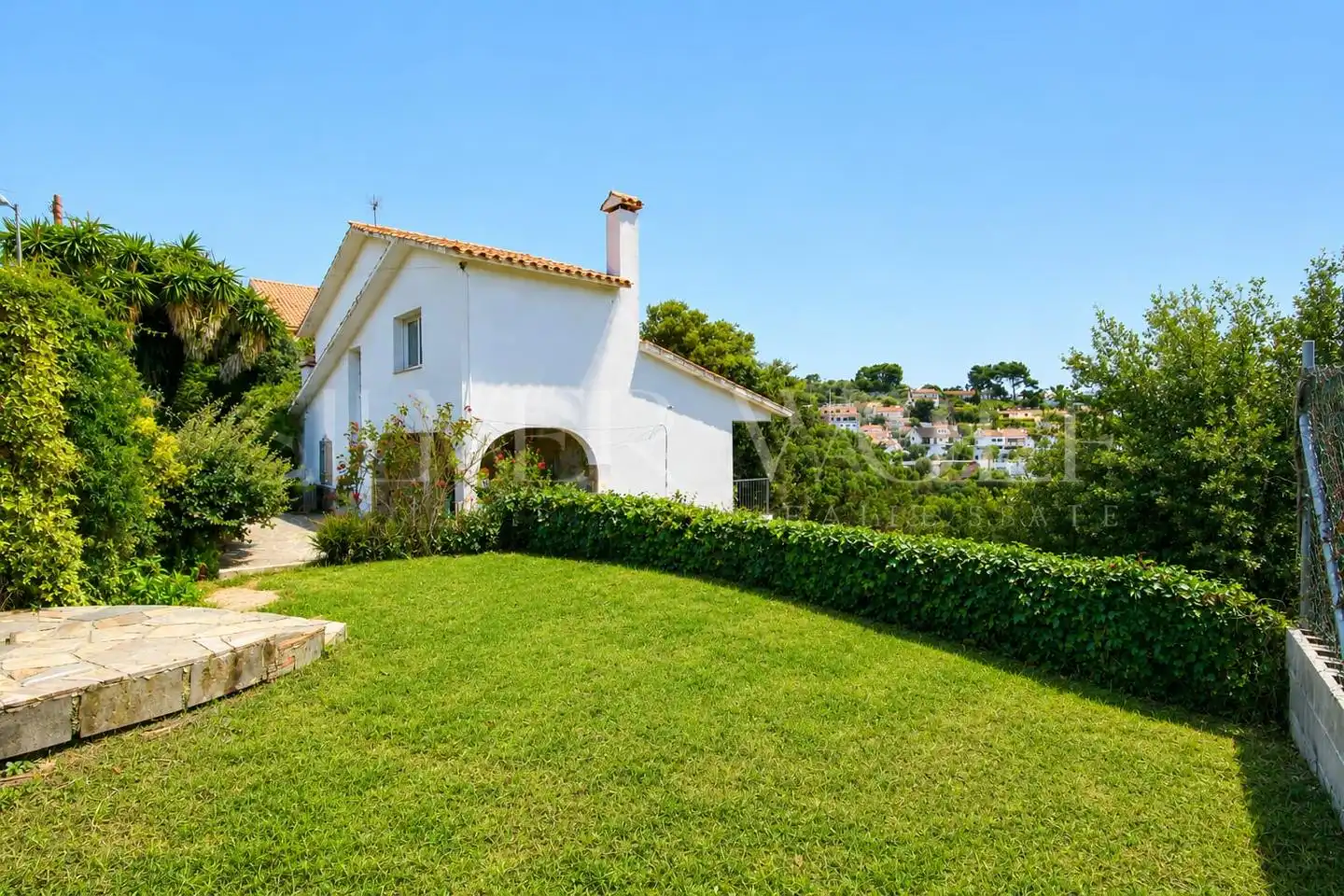 Vista exterior de Casa o xalet en venda en Argentona amb Calefacció, Jardí privat i Terrassa