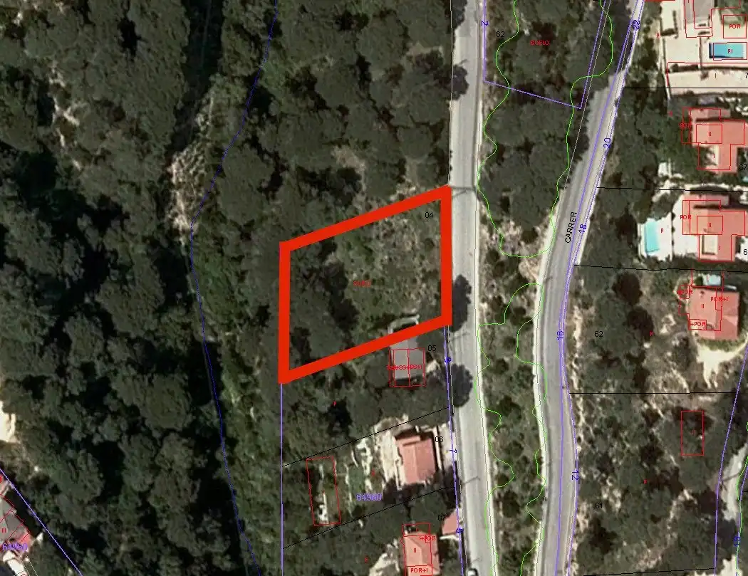 Wohnbaugrundstück zum Verkauf in Sant Cebrià de Vallalta