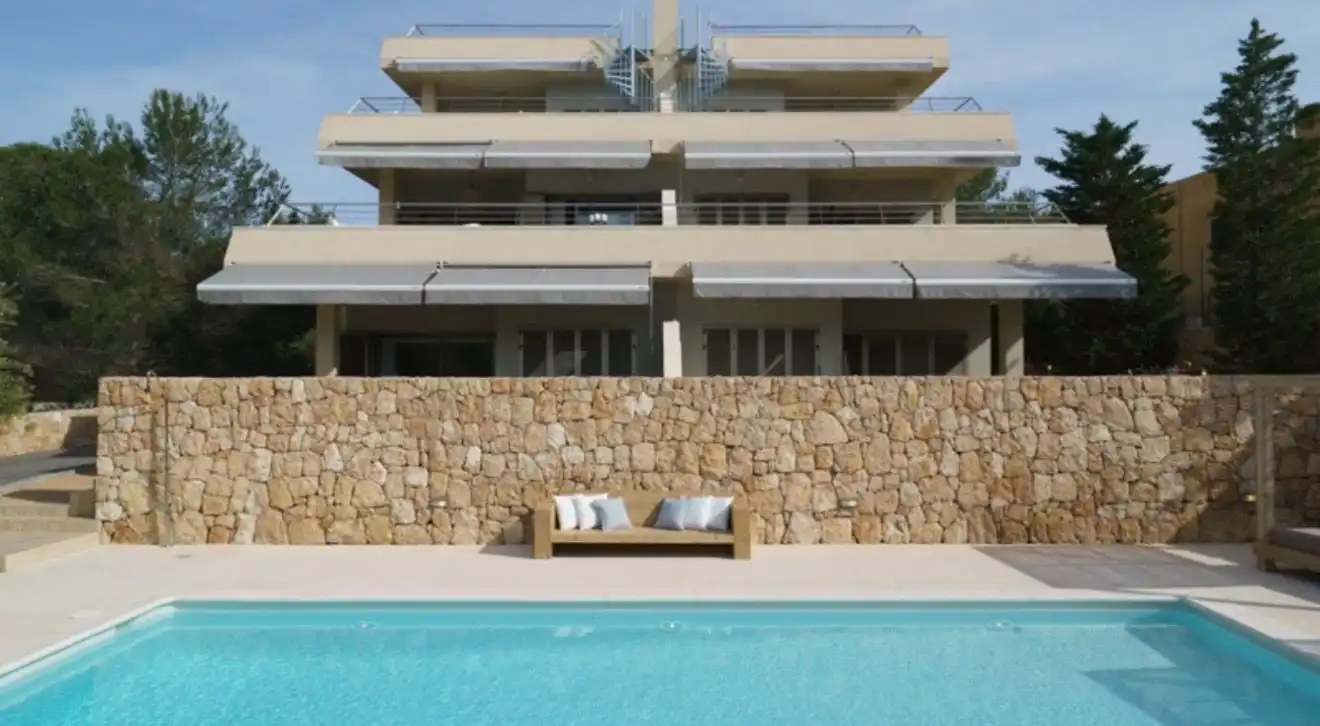 Vista exterior de Apartament en venda en Sant Josep de sa Talaia amb Aire condicionat, Calefacció i Terrassa
