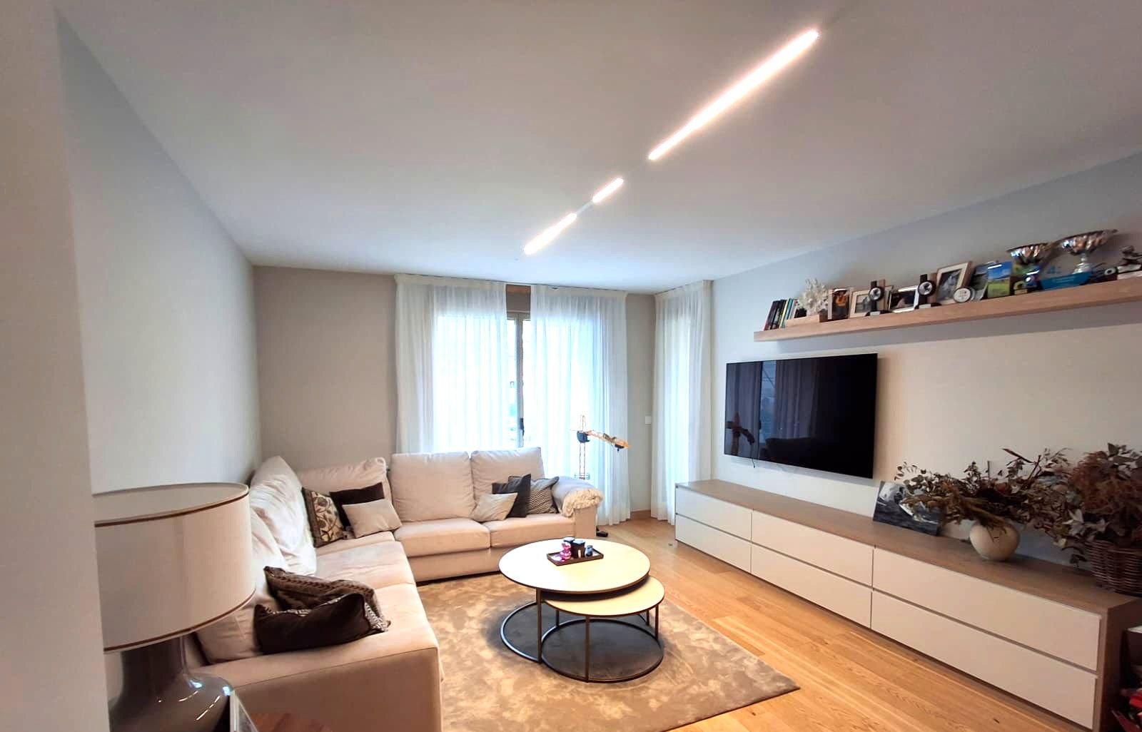 Sala de estar de Piso de alquiler en Vigo  con Amueblado