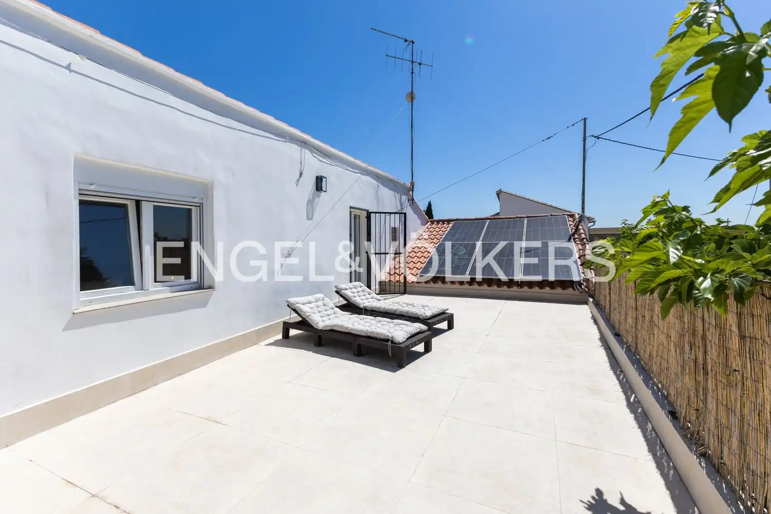 Terrace of Houses for rent in Alboraya  with Air Conditioner, Heating and Private garden