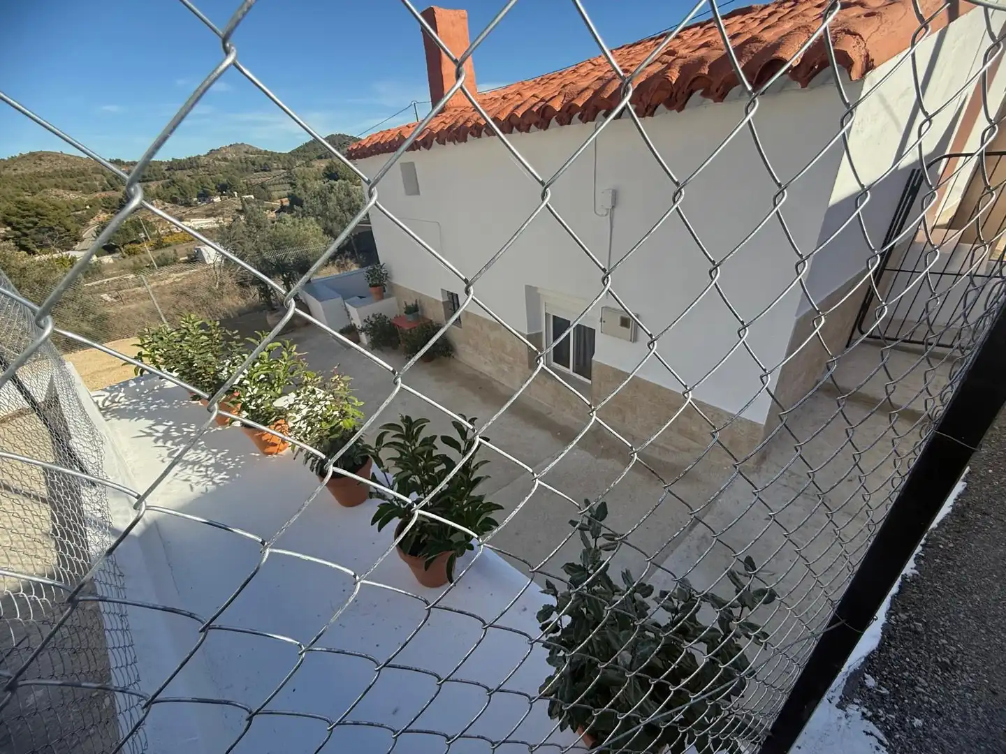 Vista exterior de Casa o xalet en venda en Cehegín amb Aire condicionat, Jardí privat i Terrassa