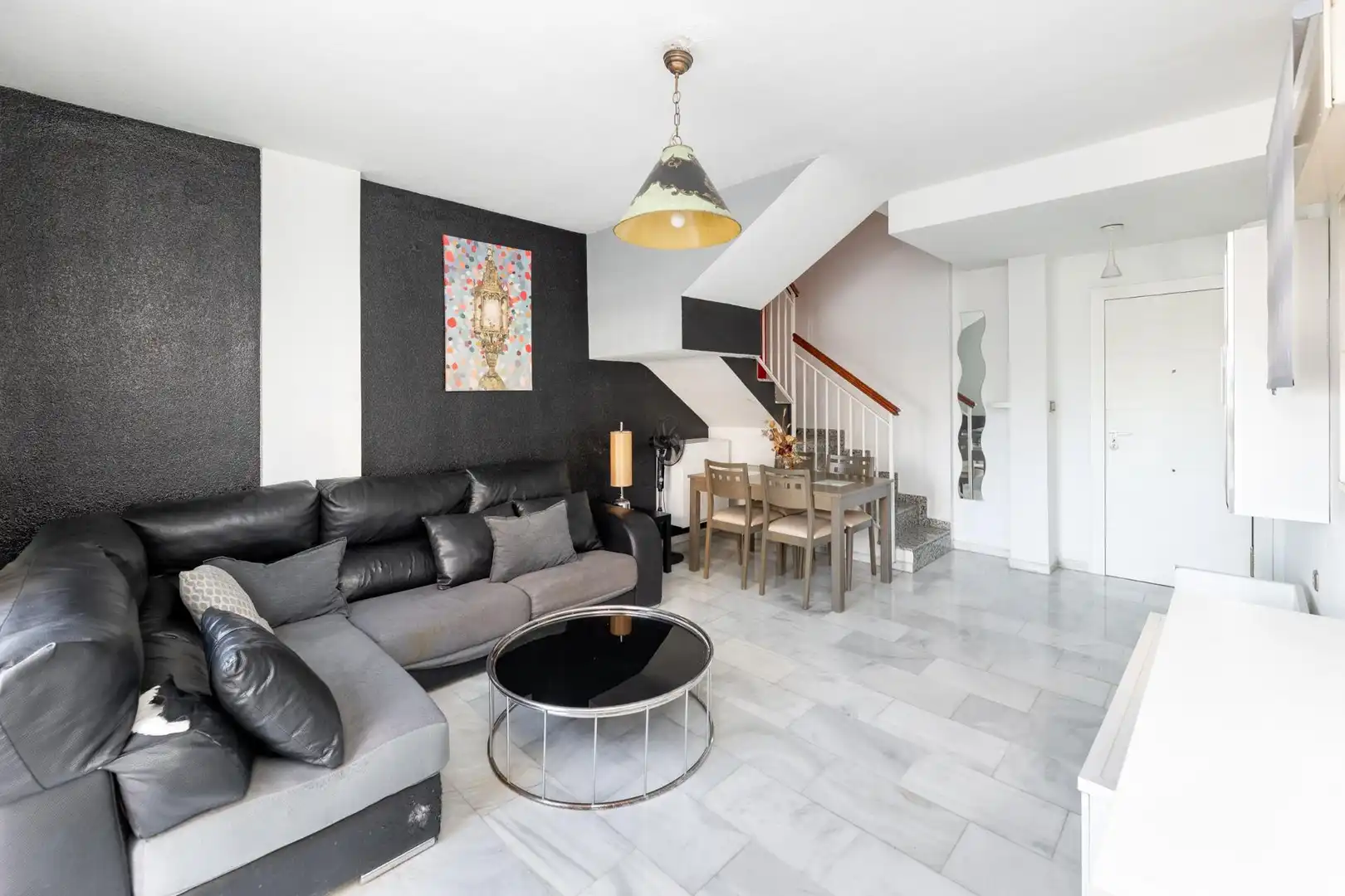 Sala de estar de Dúplex en venta en Gójar con Aire acondicionado, Terraza y Amueblado