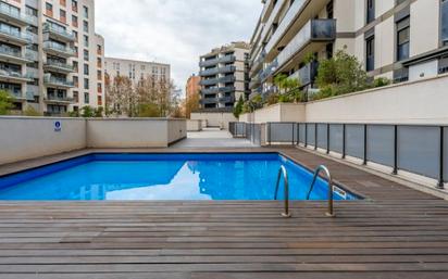 Piscina de Pis en venda en  Barcelona Capital amb Aire condicionat, Calefacció i Terrassa