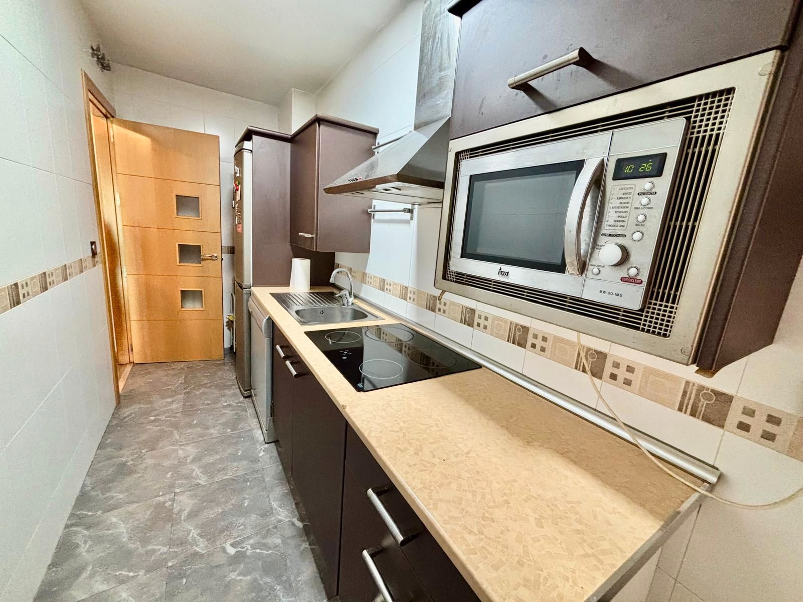 Kitchen of Flat for sale in Alcázar de San Juan  with Air Conditioner, Heating and Terrace