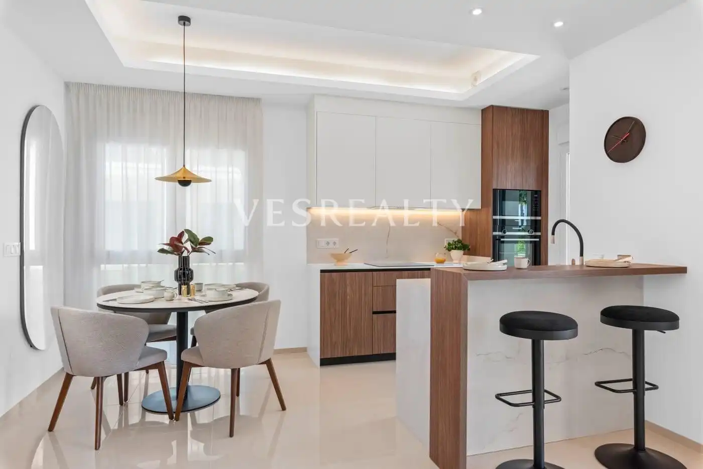 Cocina de Apartamento en venta en Rojales con Jardín privado y Piscina comunitaria