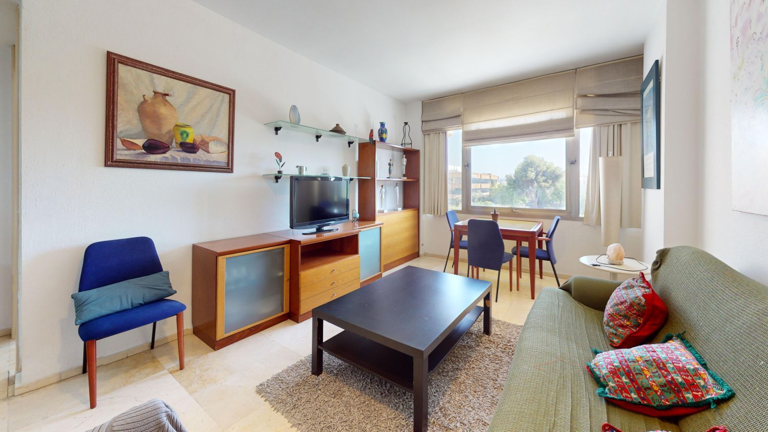 Living room of Flat to rent in  Sevilla Capital  with Air Conditioner and Furnished