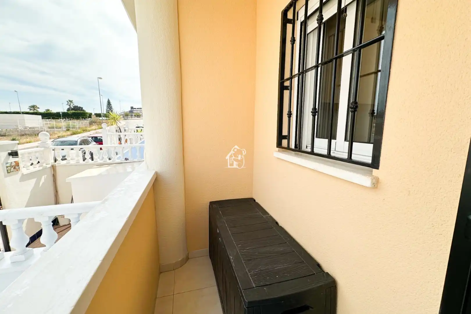 Terraza de Apartamento de alquiler en Rojales con Aire acondicionado, Terraza y Piscina