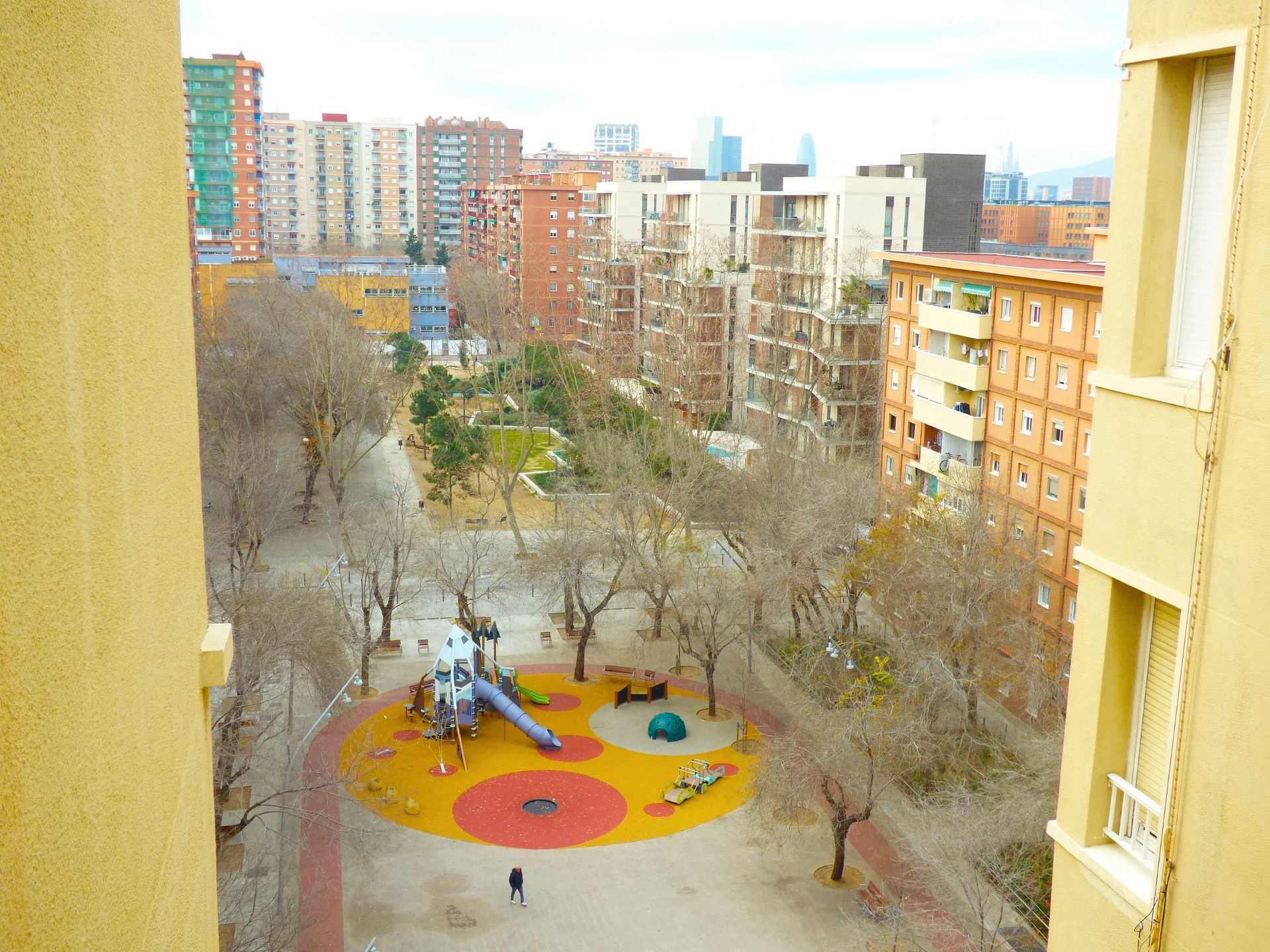 Exterior view of Attic for sale in  Barcelona Capital  with Heating