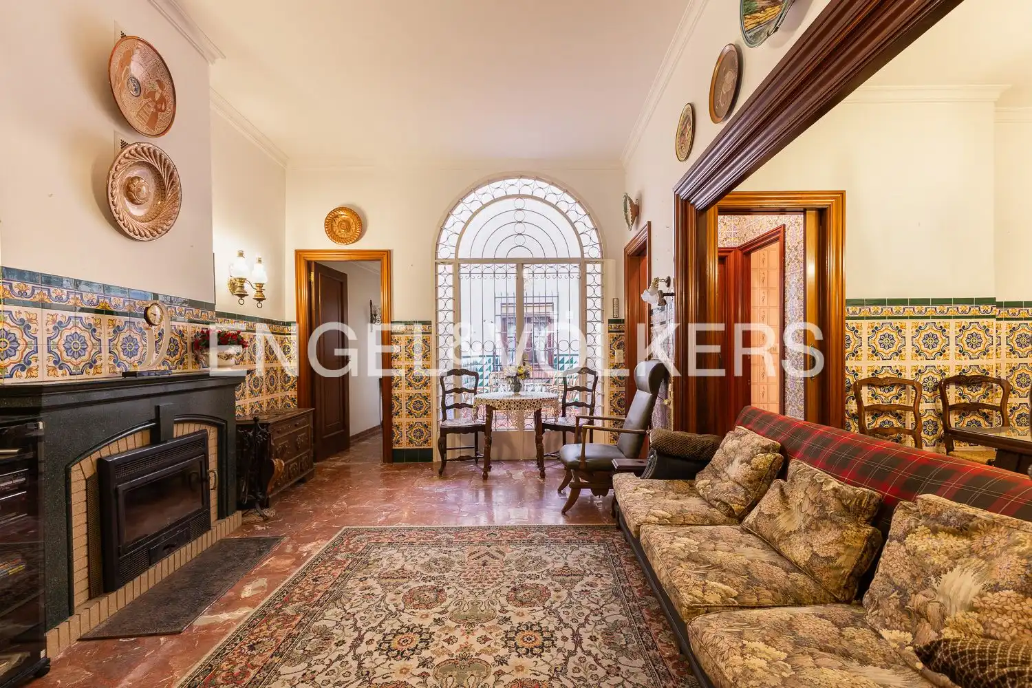 Sala de estar de Casa o chalet en venta en Guadassuar con Calefacción, Trastero y Amueblado