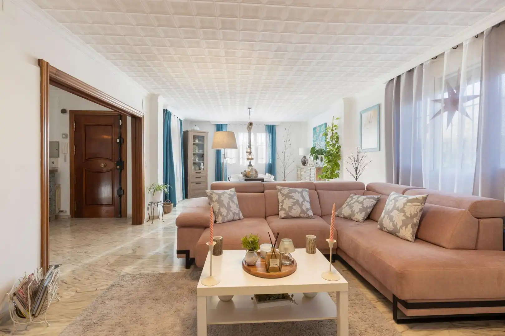 Sala d'estar de Casa o xalet en venda en Gójar amb Calefacció, Jardí privat i Terrassa