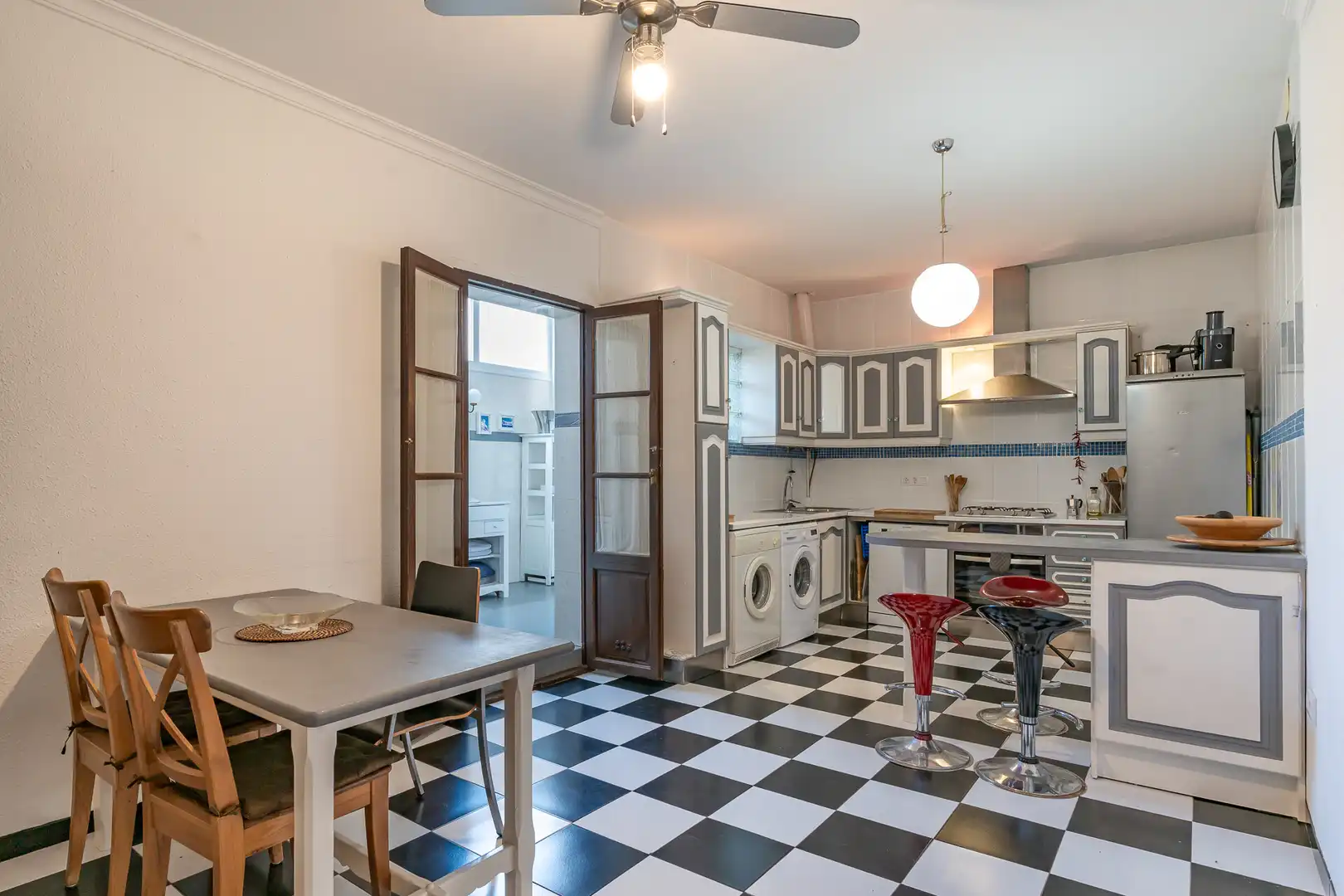 Kitchen of Flat for sale in  Palma de Mallorca  with Furnished and Balcony