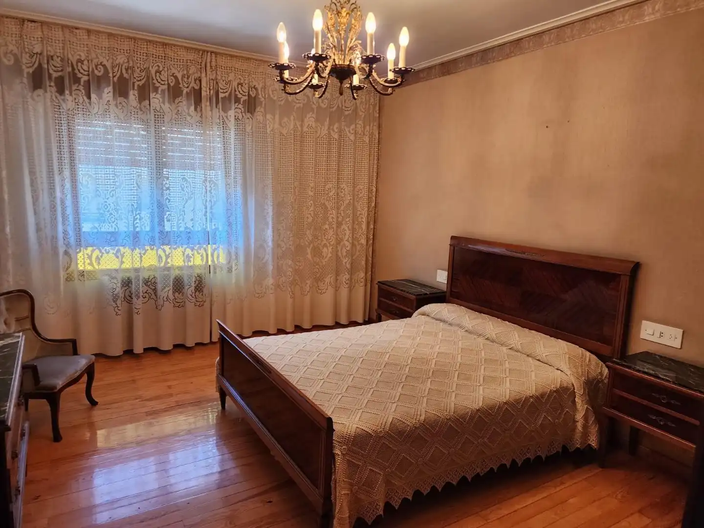 Bedroom of Flat for sale in Jaca  with Terrace, Storage room and Furnished