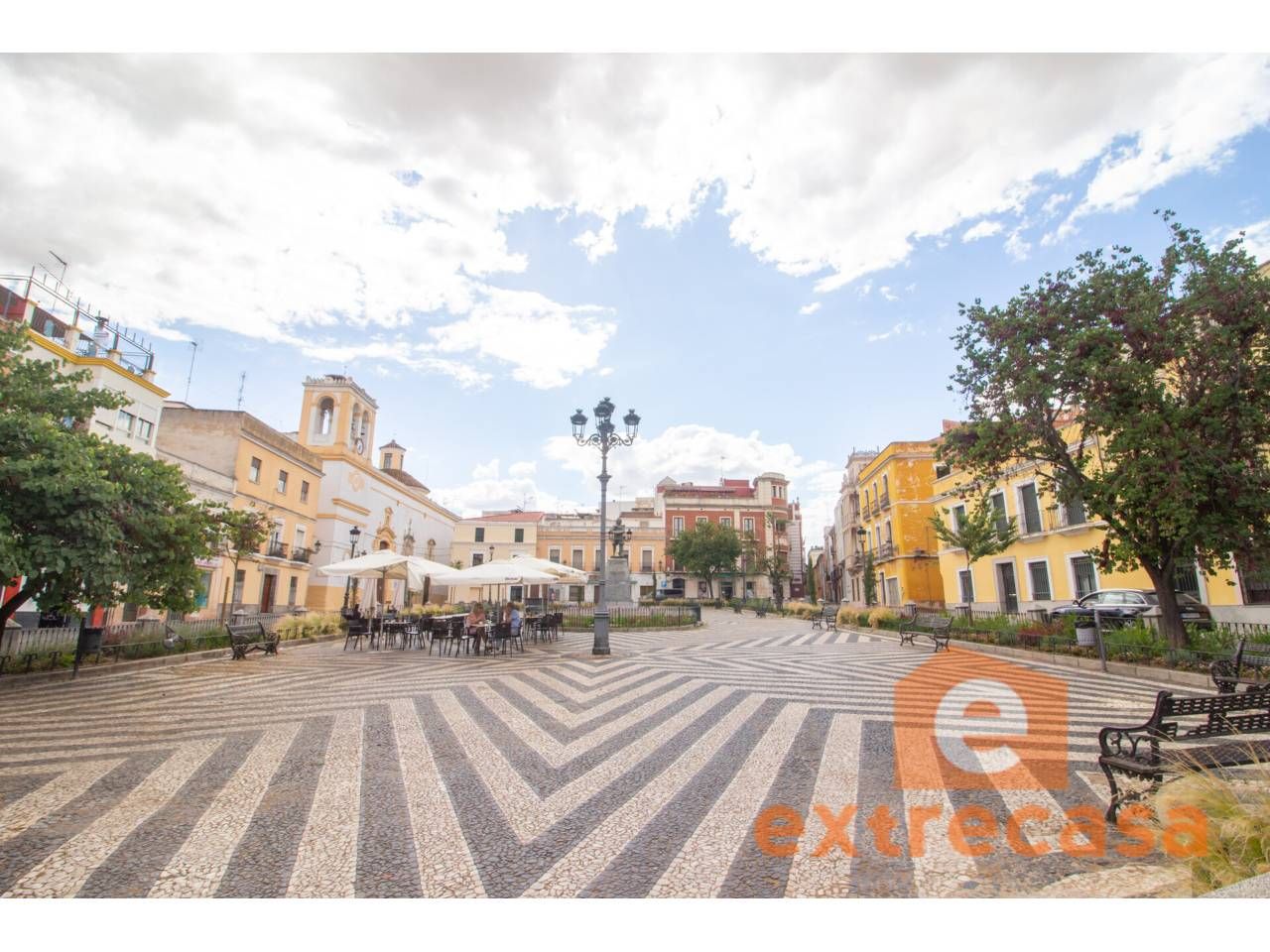Exterior view of Attic for sale in Badajoz Capital  with Air Conditioner, Heating and Terrace
