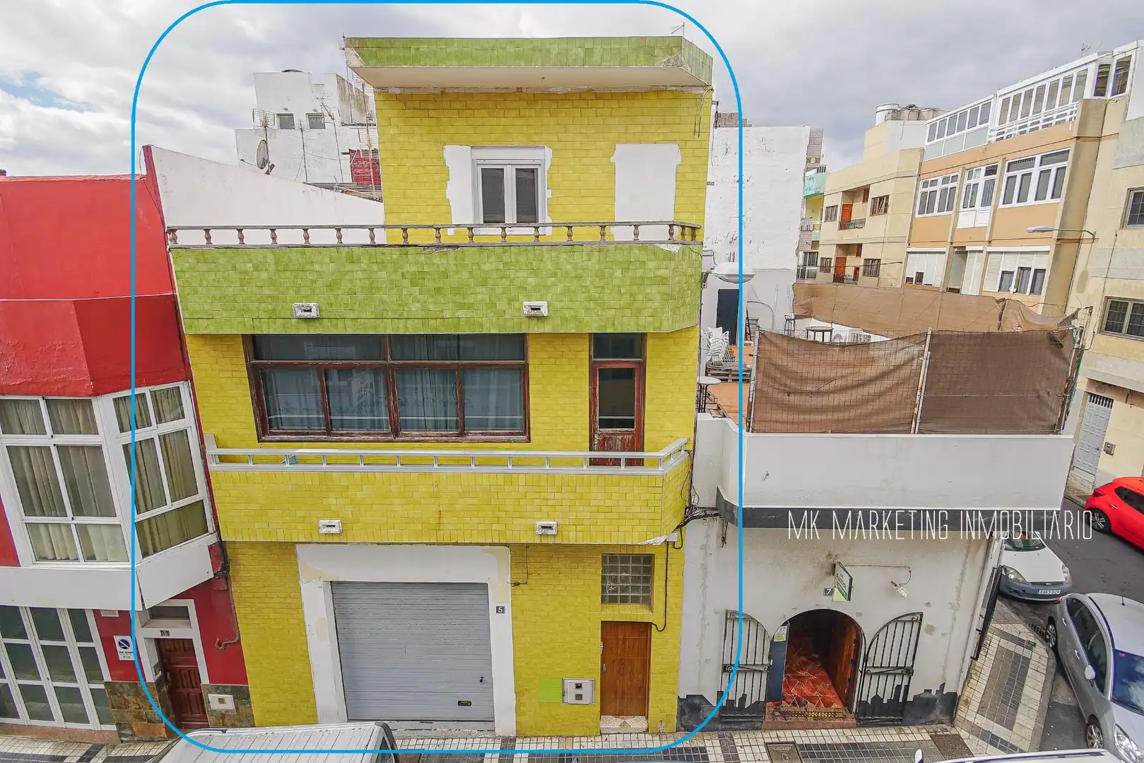 Vista exterior de Casa adosada en venda en Las Palmas de Gran Canaria amb Terrassa