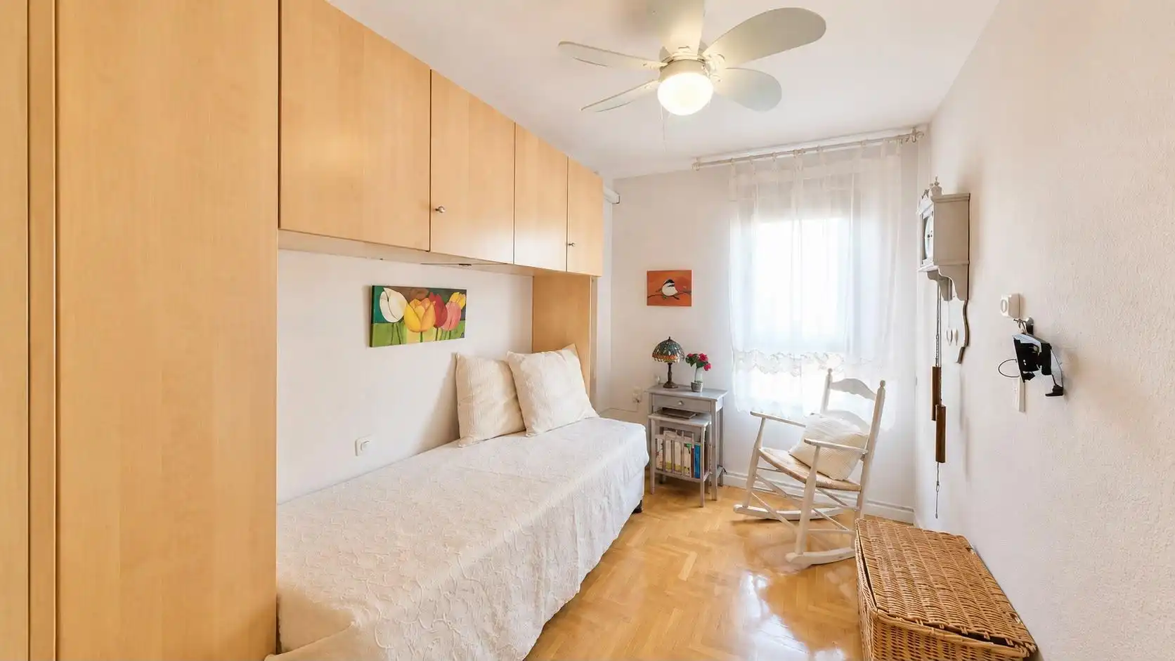 Dormitori de Apartament en venda en Fuenlabrada amb Aire condicionat, Calefacció i Jardí privat