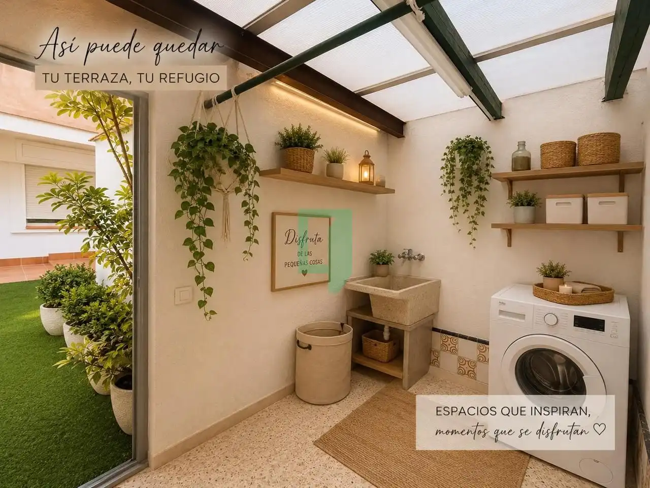 Jardí de Pis en venda en Badalona amb Aire condicionat i Terrassa