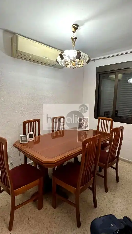 Dining room of Flat for rent in Sevilla  with Air Conditioner, Terrace and Furnished
