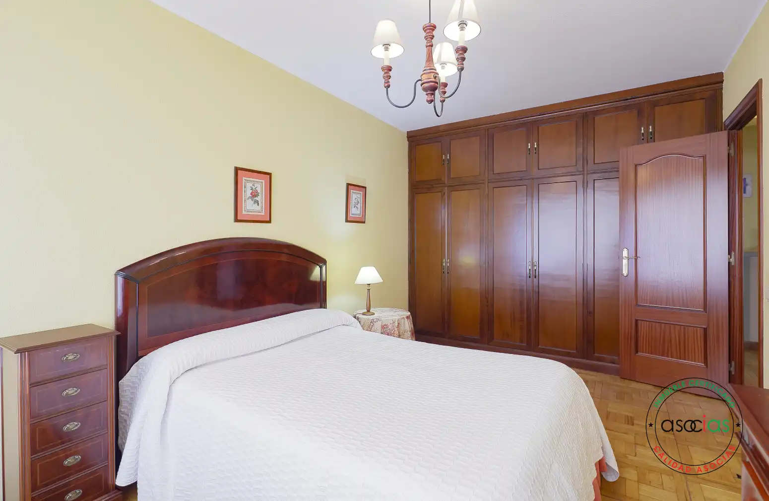 Bedroom of Flat for sale in Gijón   with Heating