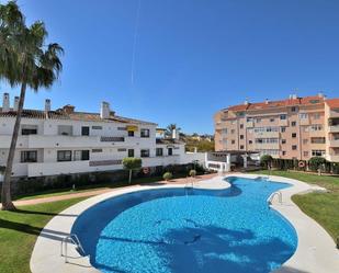 Exterior view of Planta baja for sale in Benalmádena  with Air Conditioner, Parquet flooring and Terrace