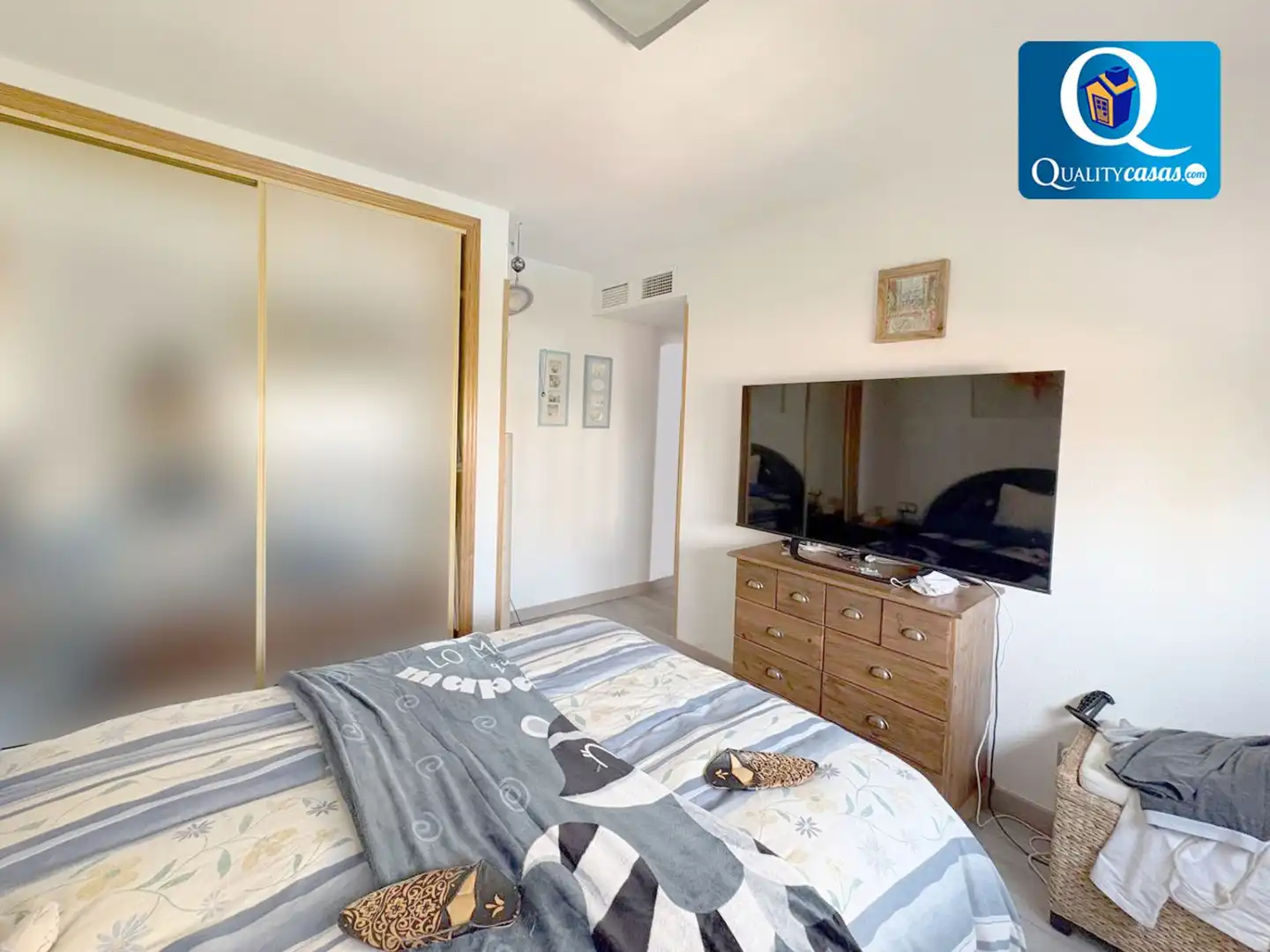 Bedroom of Flat for sale in El Campello  with Air Conditioner, Storage room and Community pool