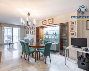 Dining room of Flat for sale in  Granada Capital  with Heating, Terrace and Storage room