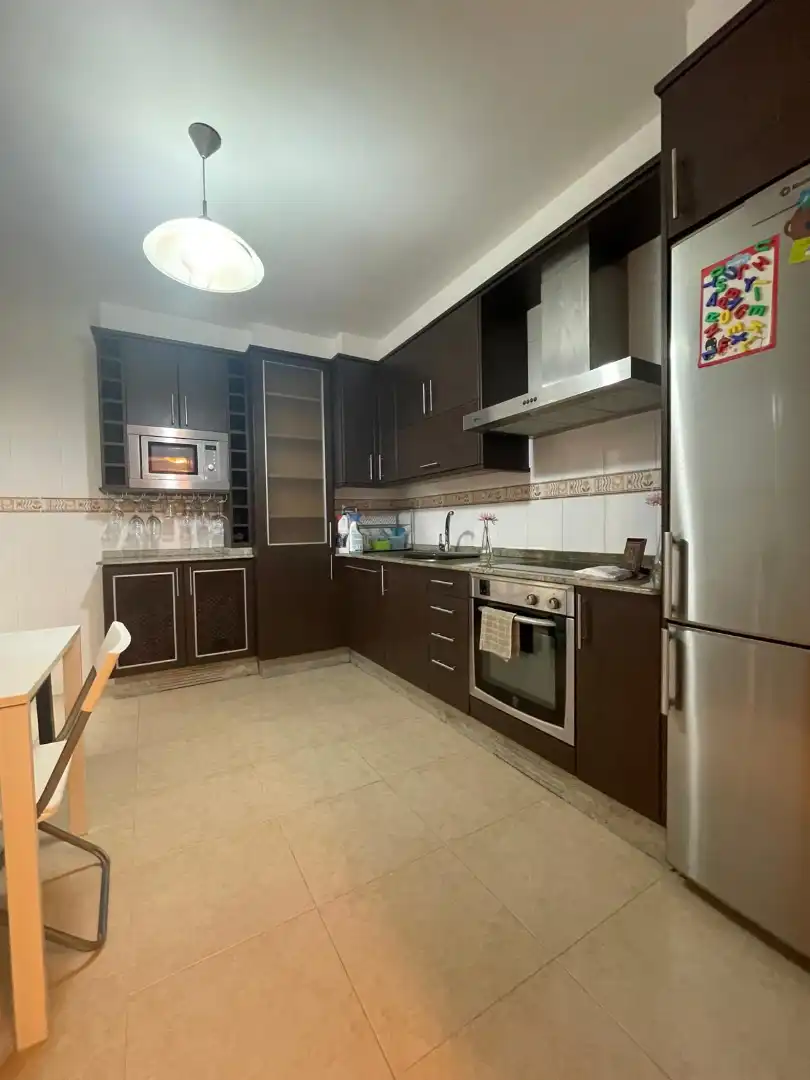 Cocina de Dúplex de alquiler en Mugardos con Calefacción y Amueblado