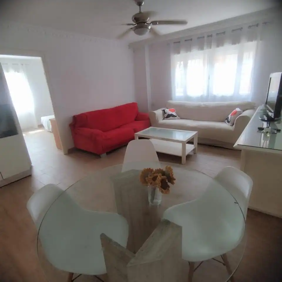Living room of Ground floor for rent in Granada  with Furnished