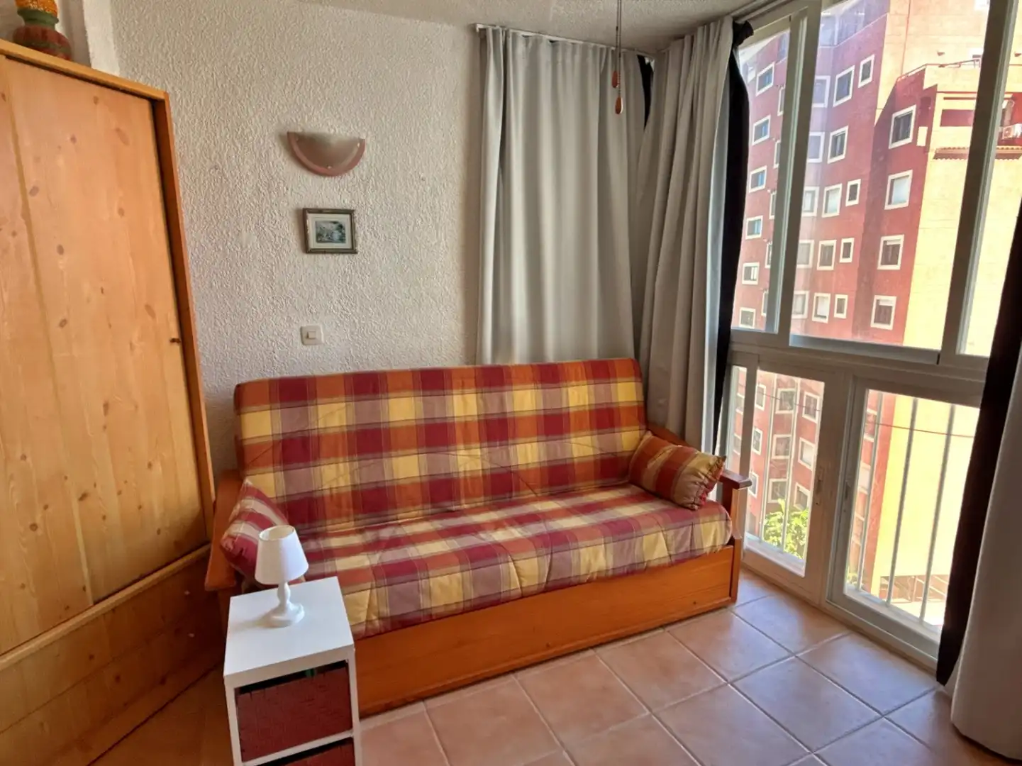 Bedroom of Apartments for sale in Calpe / Calp  with Air Conditioner, Heating and Private garden