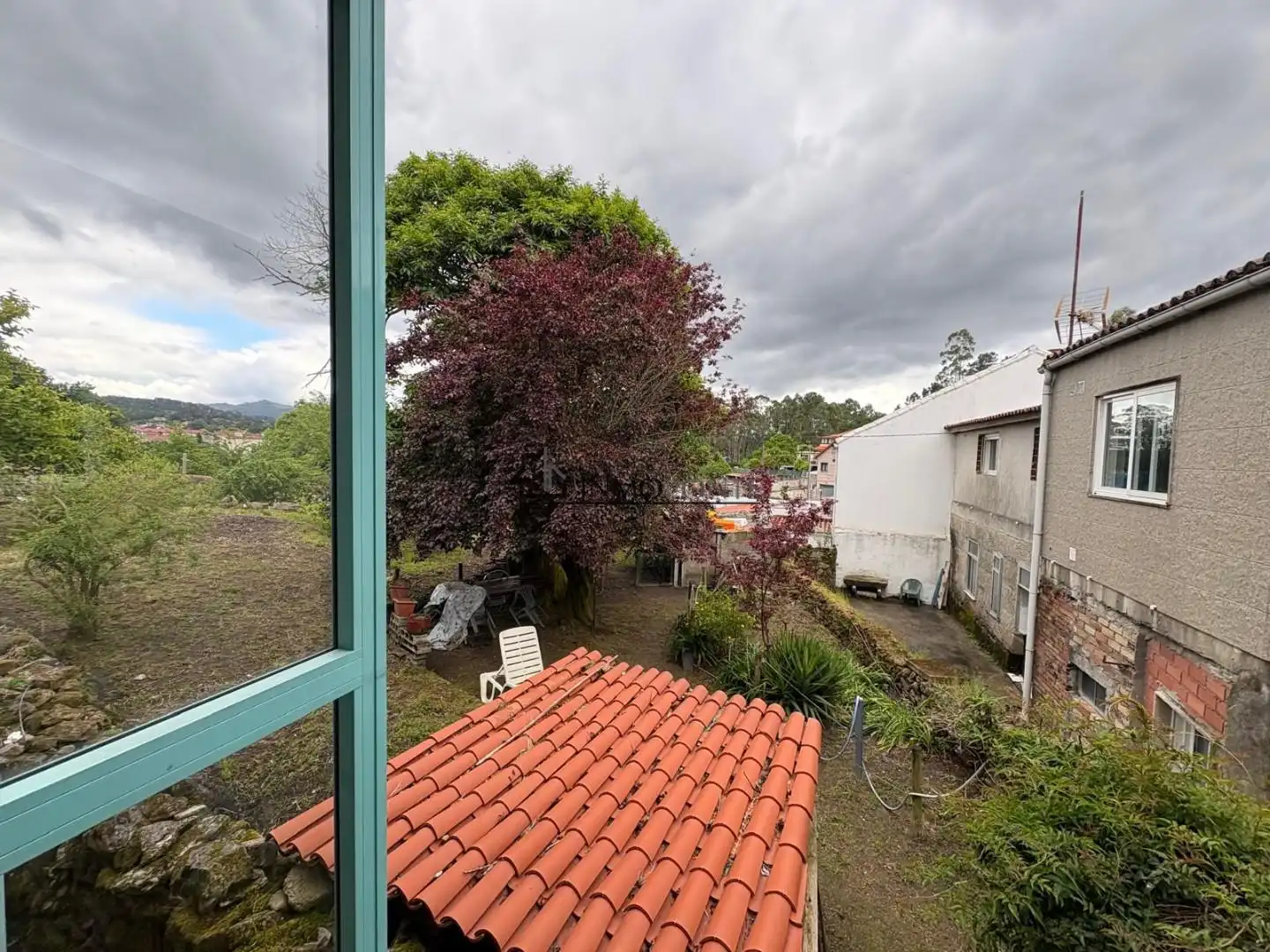 Terraza de Casa o chalet de alquiler en Pontevedra Capital  con Calefacción, Jardín privado y Amueblado