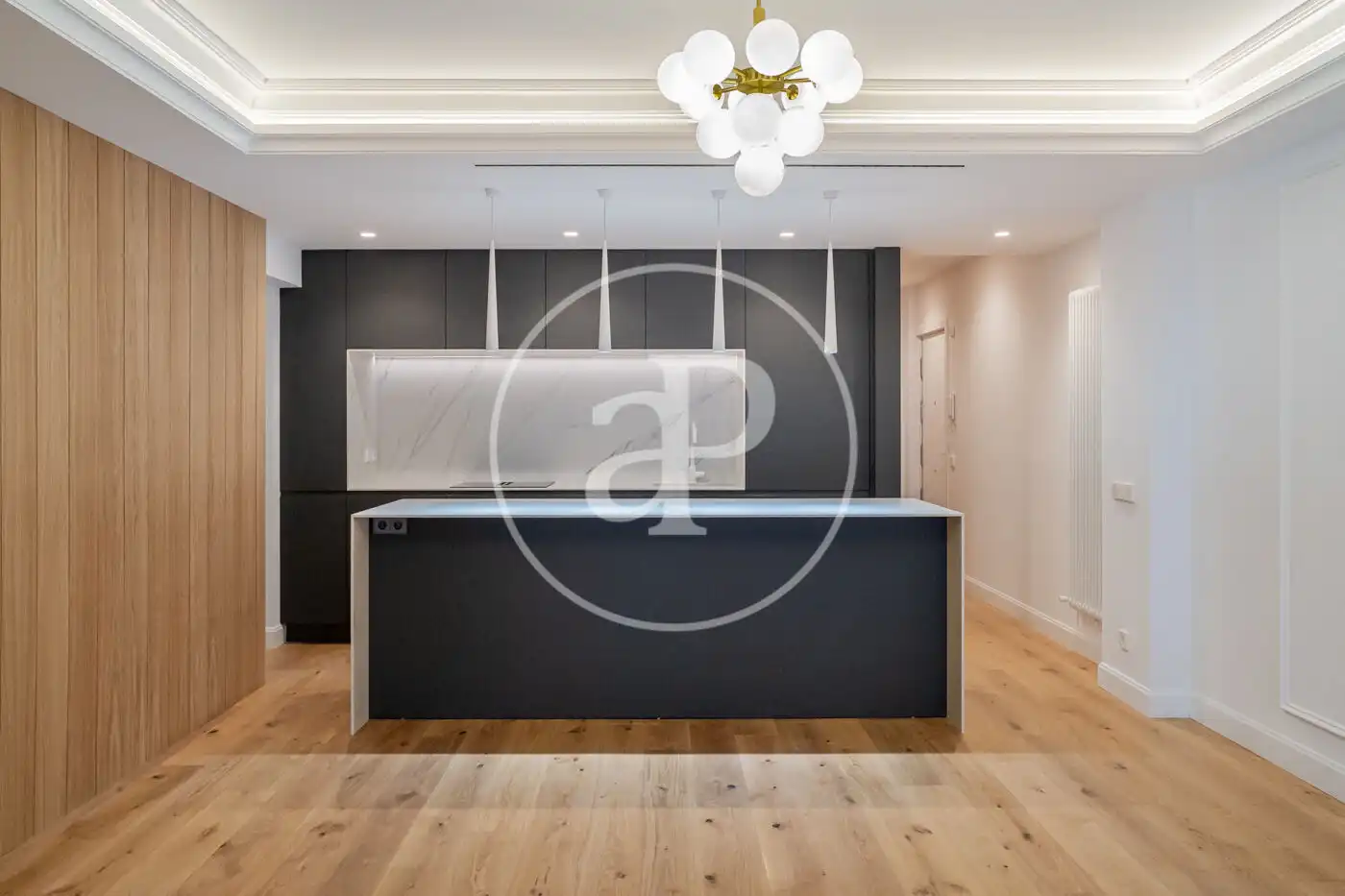 Kitchen of Flat for sale in Madrid  with Air Conditioner, Heating and Terrace
