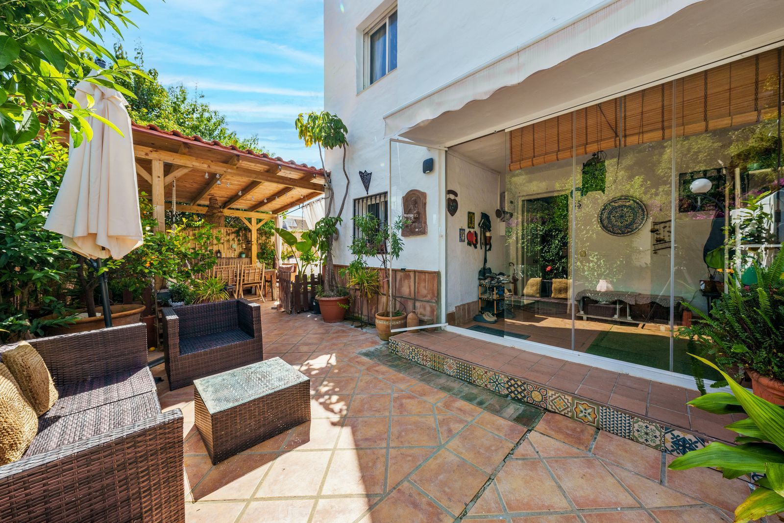 Terrace of House or chalet for sale in Marbella  with Air Conditioner, Terrace and Storage room