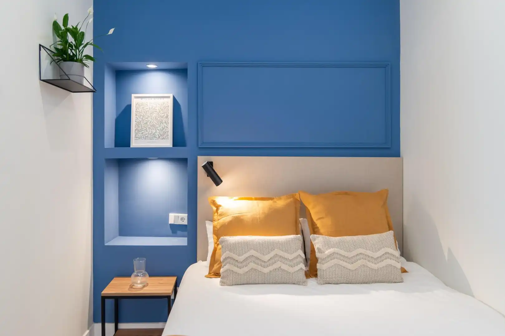 Bedroom of Study for rent in Madrid  with Air Conditioner, Heating and Furnished