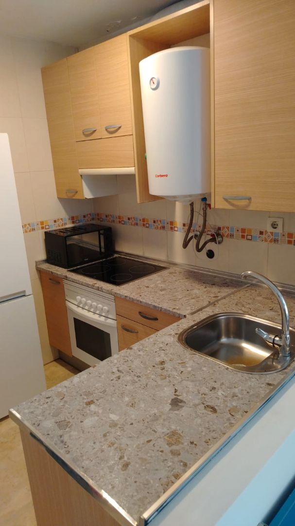 Kitchen of Study for rent in Málaga Capital  with Furnished, Oven and Washing machine